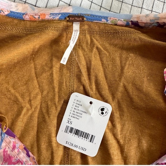 NWT Free People - Pick Your Scarf Maxi Tee Size XS - Picture 10 of 10